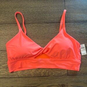 Aerie NWT Scoop Swim Suit Bikini Top Women’s size Xl